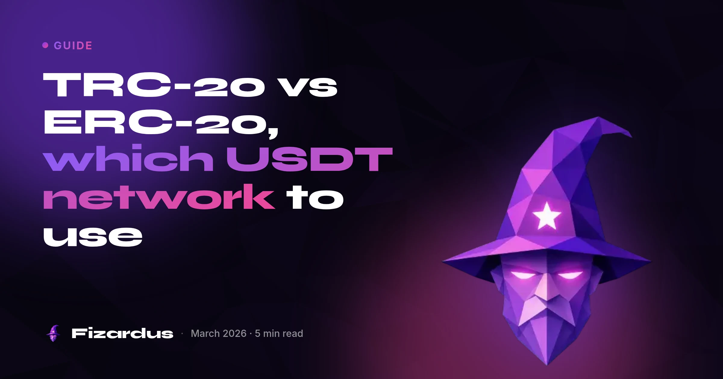 TRC-20 vs ERC-20, which USDT network to use