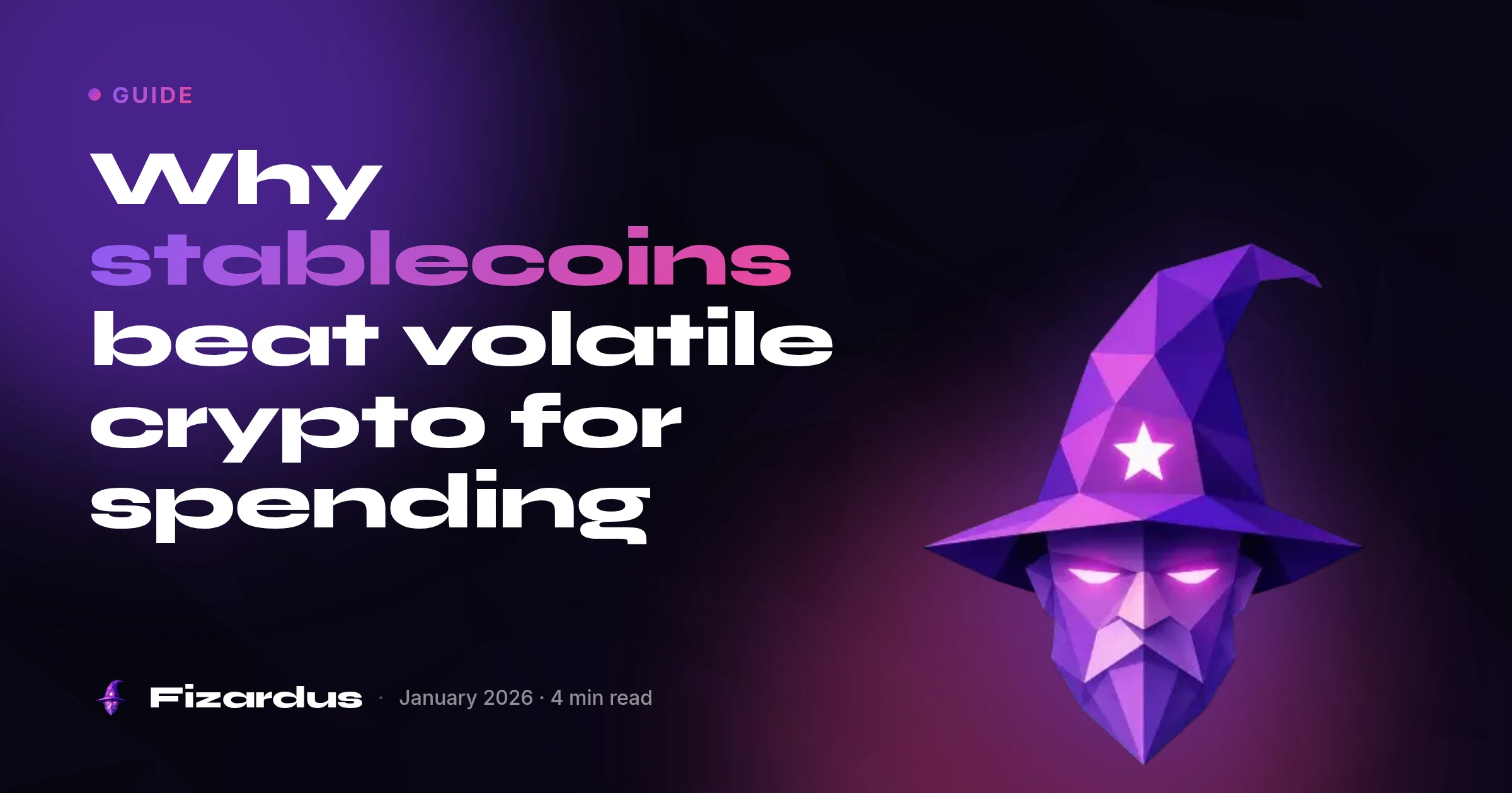 Why stablecoins beat volatile crypto for spending