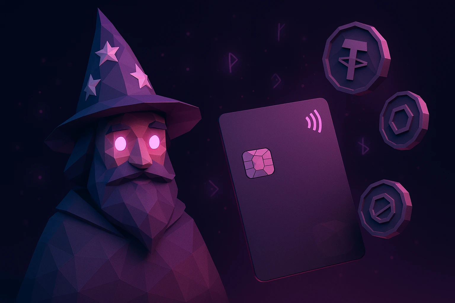Crypto card without KYC, how it works