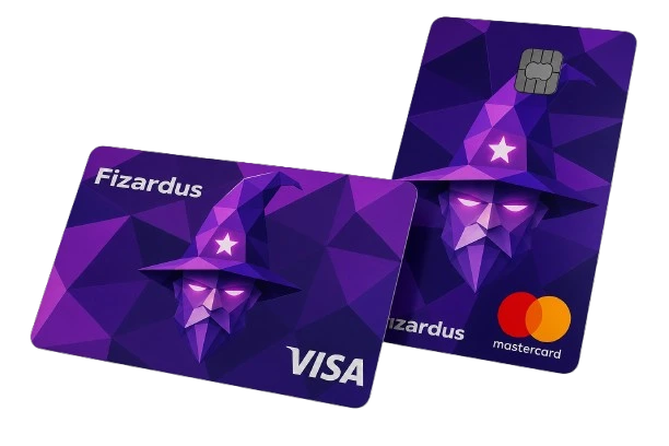 Fizardus virtual crypto cards